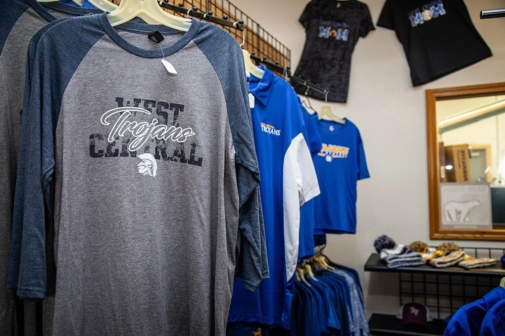 The hometown shop for West Central Trojans gear — custom screen printing and embroidery in Hartford, SD