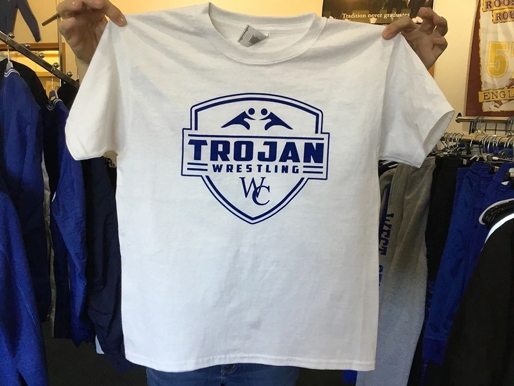 Trojan Wrestling youth tee — West Central Wrestling