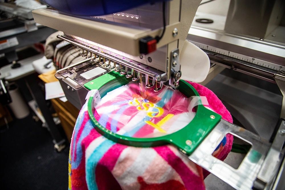 Embroidered Apparel — custom printed and embroidered apparel by Grocott Ink & Thread, Sioux Falls area